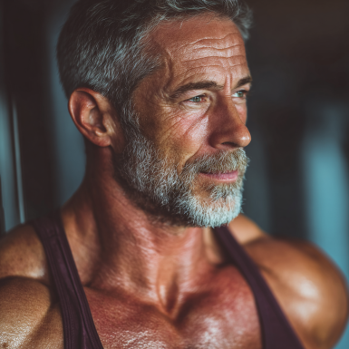 Активні люди зрілого віку займаються фітнесом